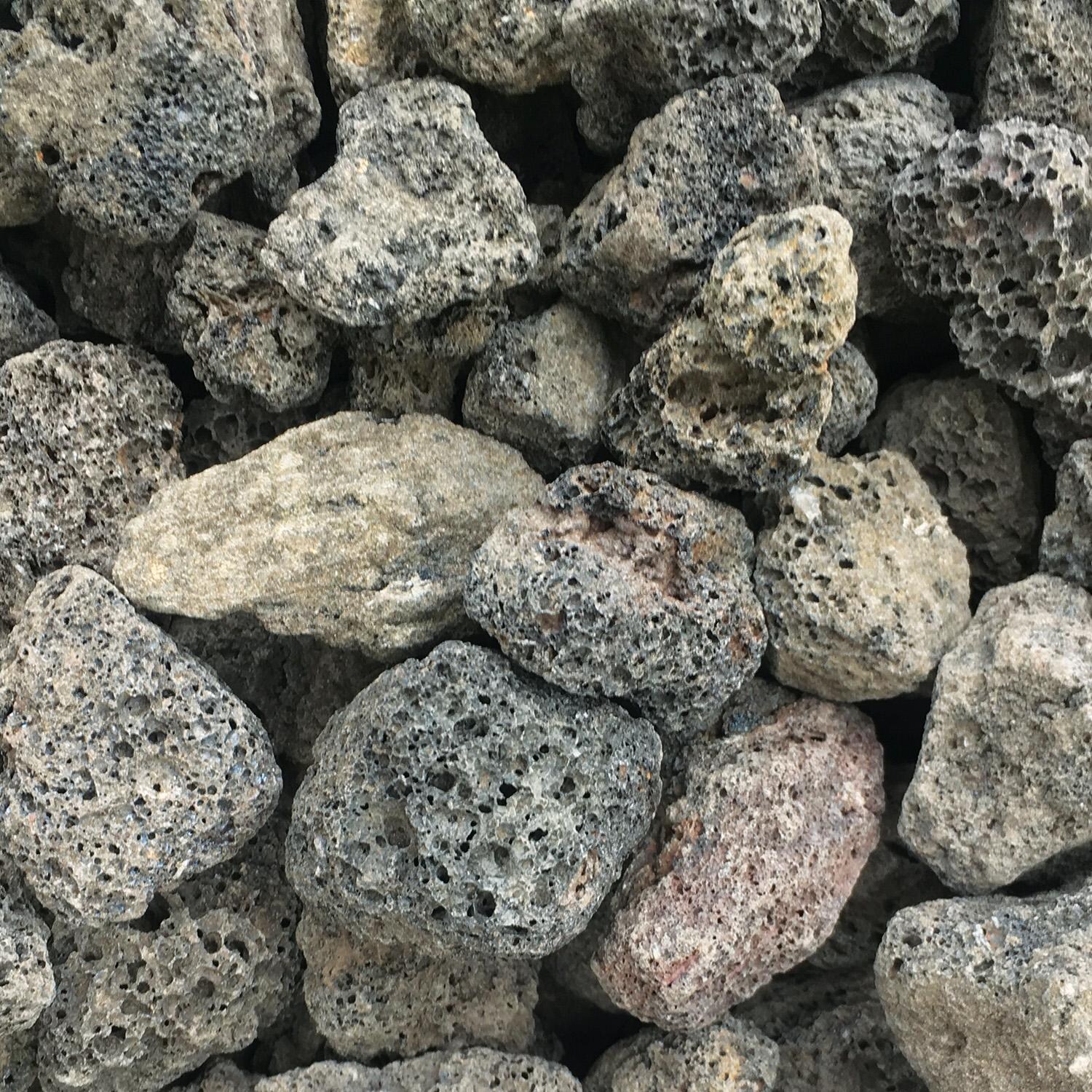 Warming Trends Black Lava Rock: 1 - 1.5-Inch Black Lava Rock - BLR