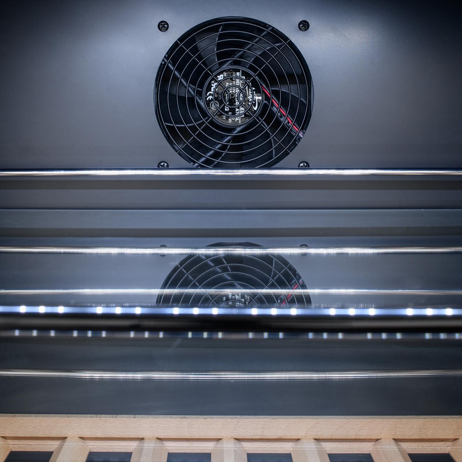 Blaze BLZ-GDBEV-5.5 24-Inch 5.5 Cu. Ft. Outdoor Rated Beverage Cooler - Inside Close-Up thumbnail