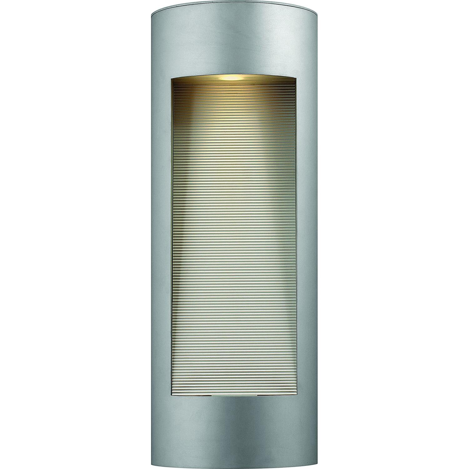 Hinkley Lighting Luna Two Light 24-Inch Dark Sky Outdoor Wall Light - Titanium - 1664TT