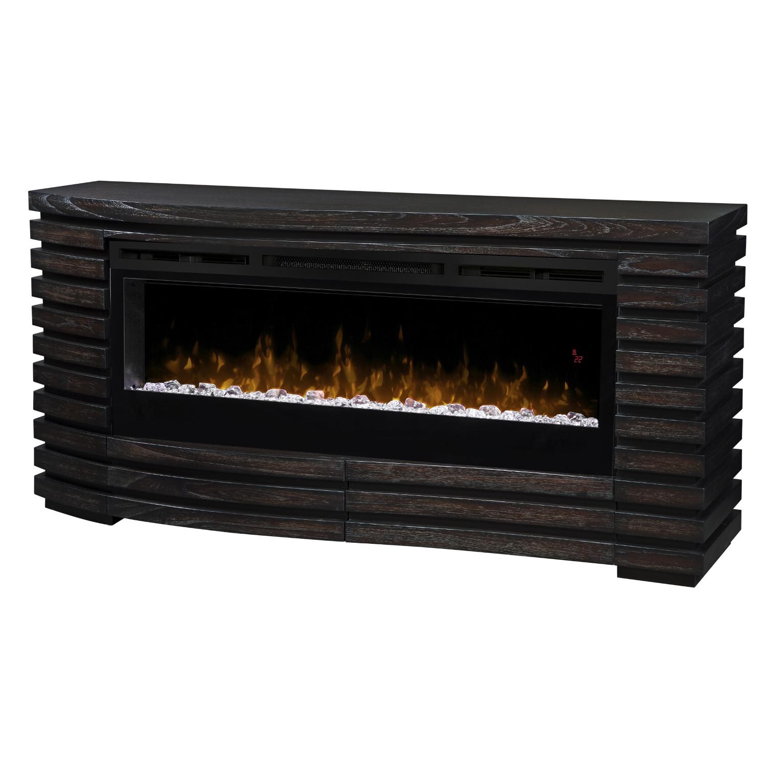 Dimplex Prism Elliot 70-Inch Electric Fireplace Mantle - Acrylic Ice Embers - Hawthorn - GDS50G5-1587HT thumbnail