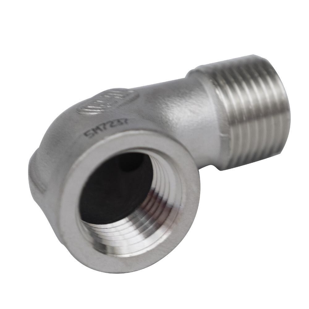 BBQGuys Signature Series 1/2Inch MIP x 1/2Inch FIP Stainless Steel