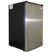 Sunpentown 3.0 Cu. Ft. Upright Freezer - Stainless Steel Door / Black Cabinet UF-304SS image