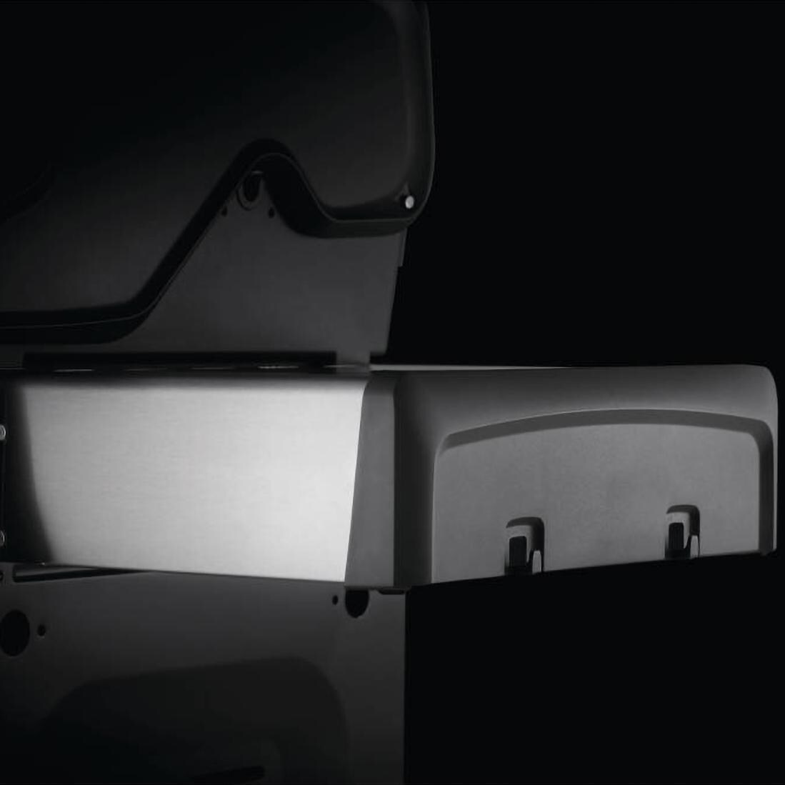 Napoleon RXT425PSS-1 Rogue XT 425 Propane Gas Grill - Stainless Steel - Side Shelf With Tool Hooks thumbnail