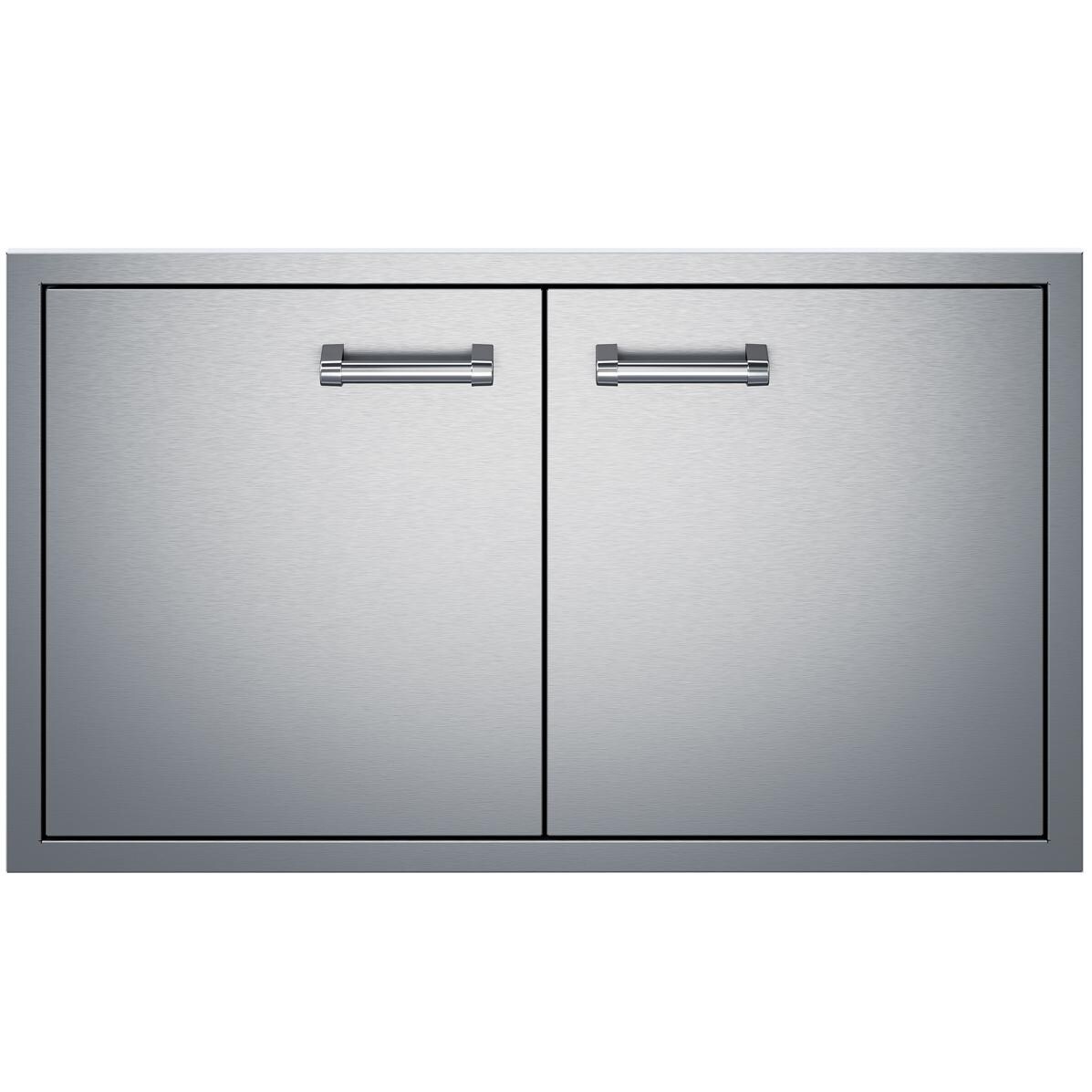 Delta Heat DHAD36-C 36-in Stainless Steel Double Access Doors - White Background thumbnail