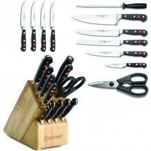 Wusthof Classic 12-Piece Knife Block Set - Natural - 8612 image
