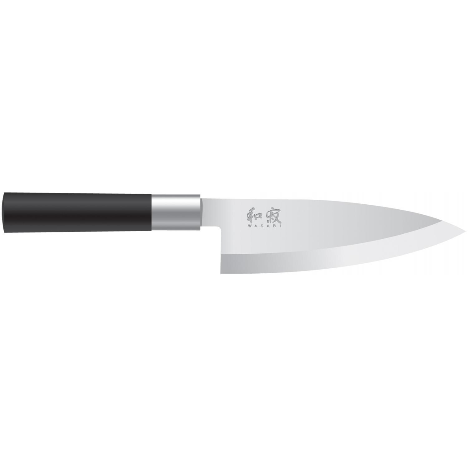 Kai Wasabi Black 6-Inch Deba Knife thumbnail