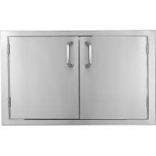 BBQGuys.com Kingston Series 30-Inch Stainless Steel Double Access Door