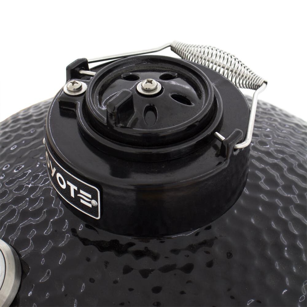 Coyote C1CHCS Asado Ceramic Grill - Top Adjustable Vent Detail View thumbnail