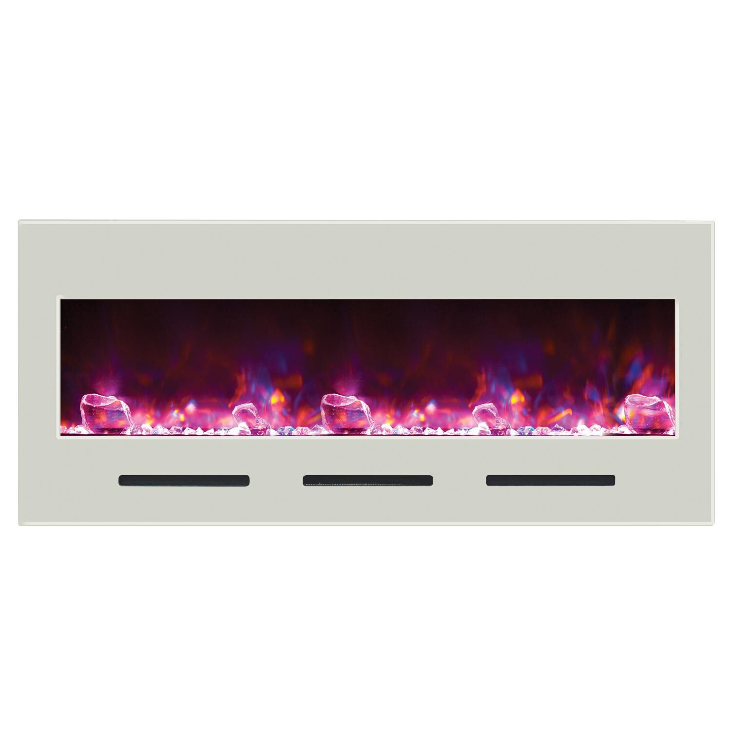 Amantii Wall Mount/Flush Mount Electric Fireplace - Rose thumbnail
