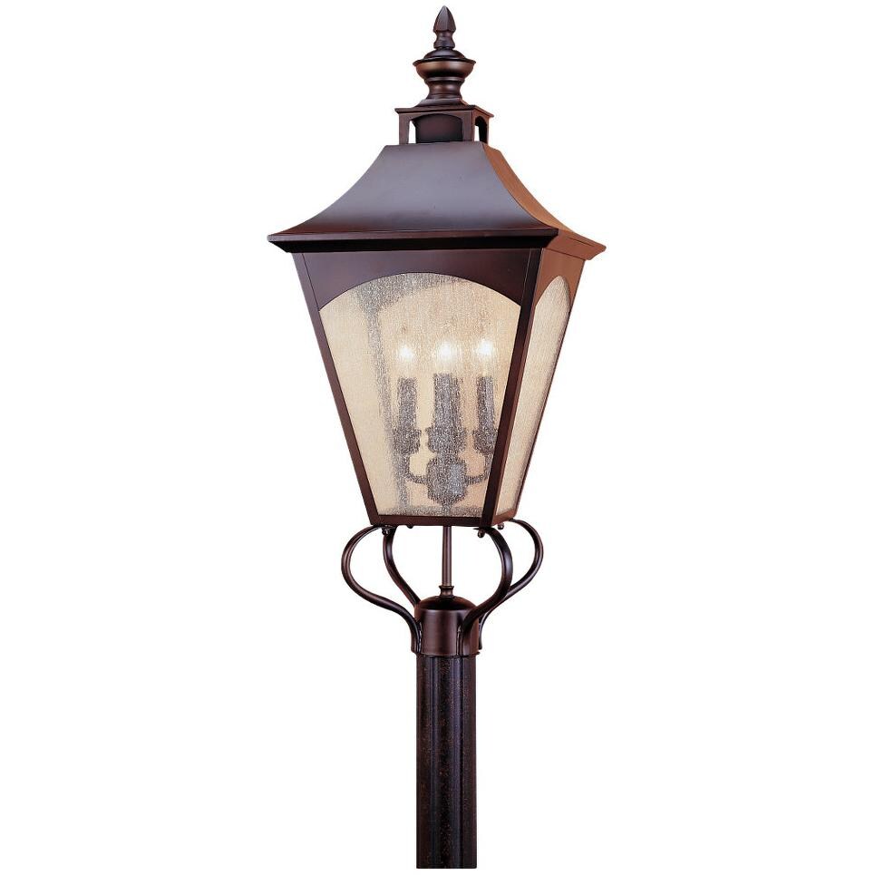 Feiss Homestead Four Light 31-Inch Outdoor Post Light - Oil Rubbed Bronze - OL1008ORB
