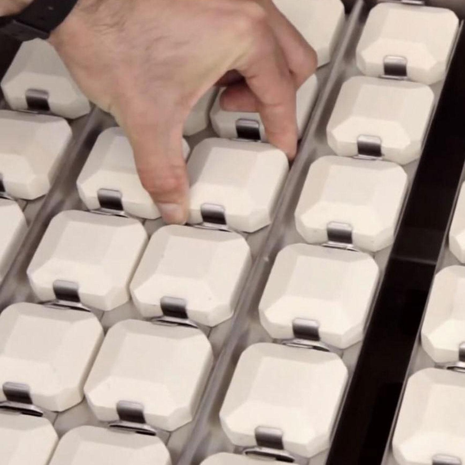 Lynx L36TR-OBNG Professional 36 Inch Built-In Natural Gas Grill w/ One Infrared Trident Burner & Rotisserie in Obsidian - Briquettes - Detail thumbnail