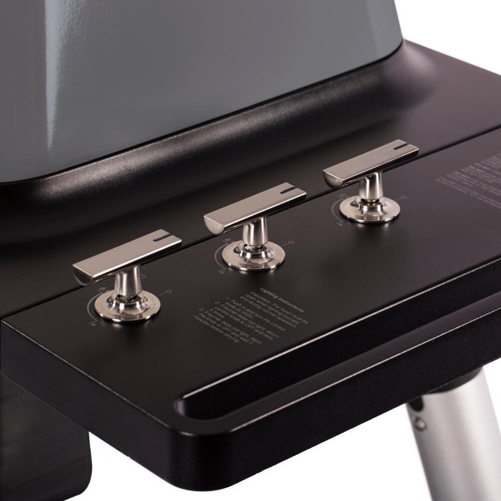 Everdure HBG3GUS FURNACE 52-Inch 3-Burner Propane Gas Grill With Stand - Graphite - Burner Knobs thumbnail