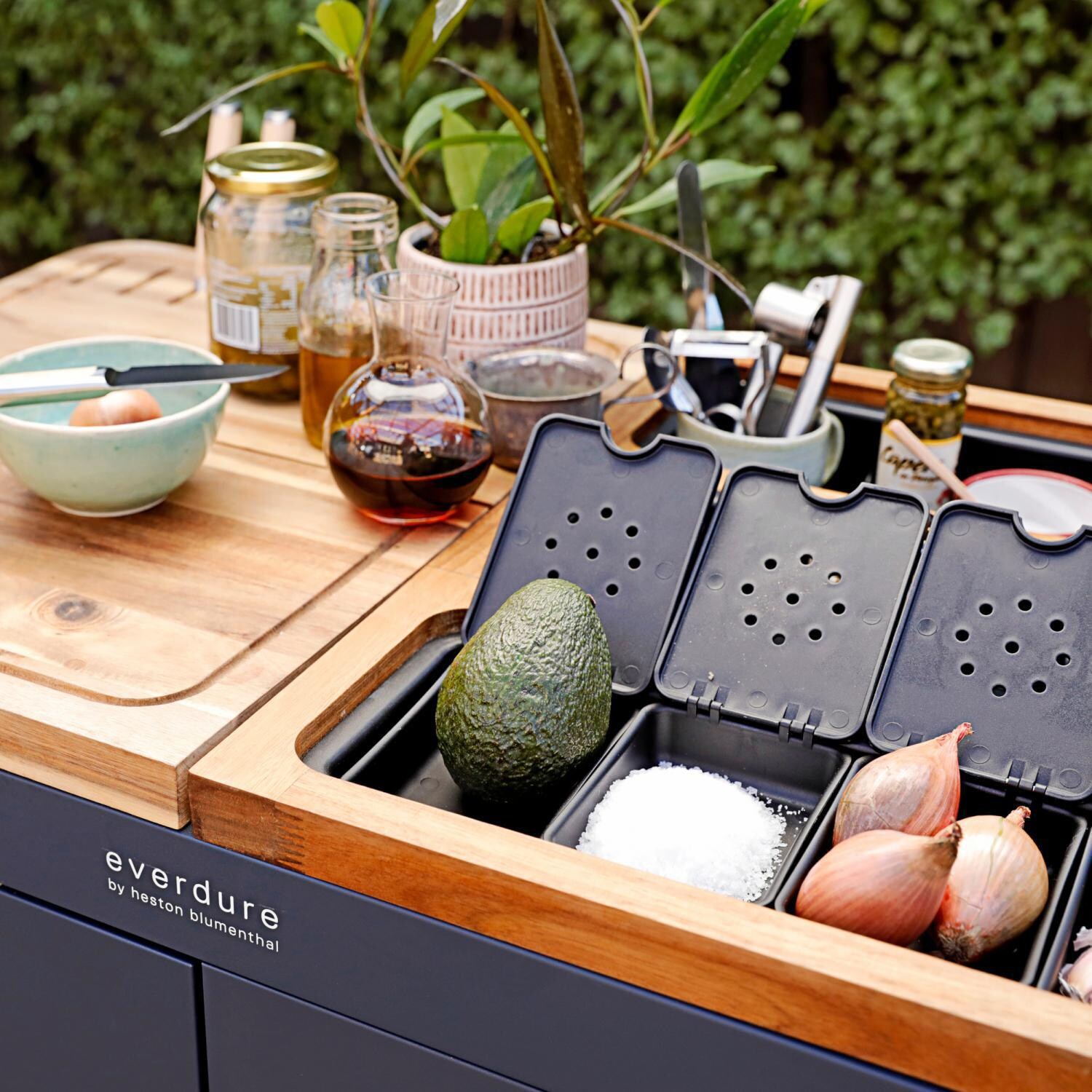 Everdure HBPK Indoor/Outdoor 40-Inch Mobile Prep Kitchen - Prep thumbnail