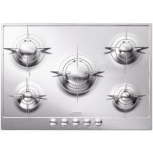 Smeg Piano Design 28-Inch 5-Burner Gas Drop-In Cooktop - Stainless - PU75ES image