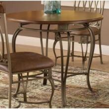 Hillsdale Montello Round Dining Table - 36 Inch - Old Steel - 41541dtb36 image