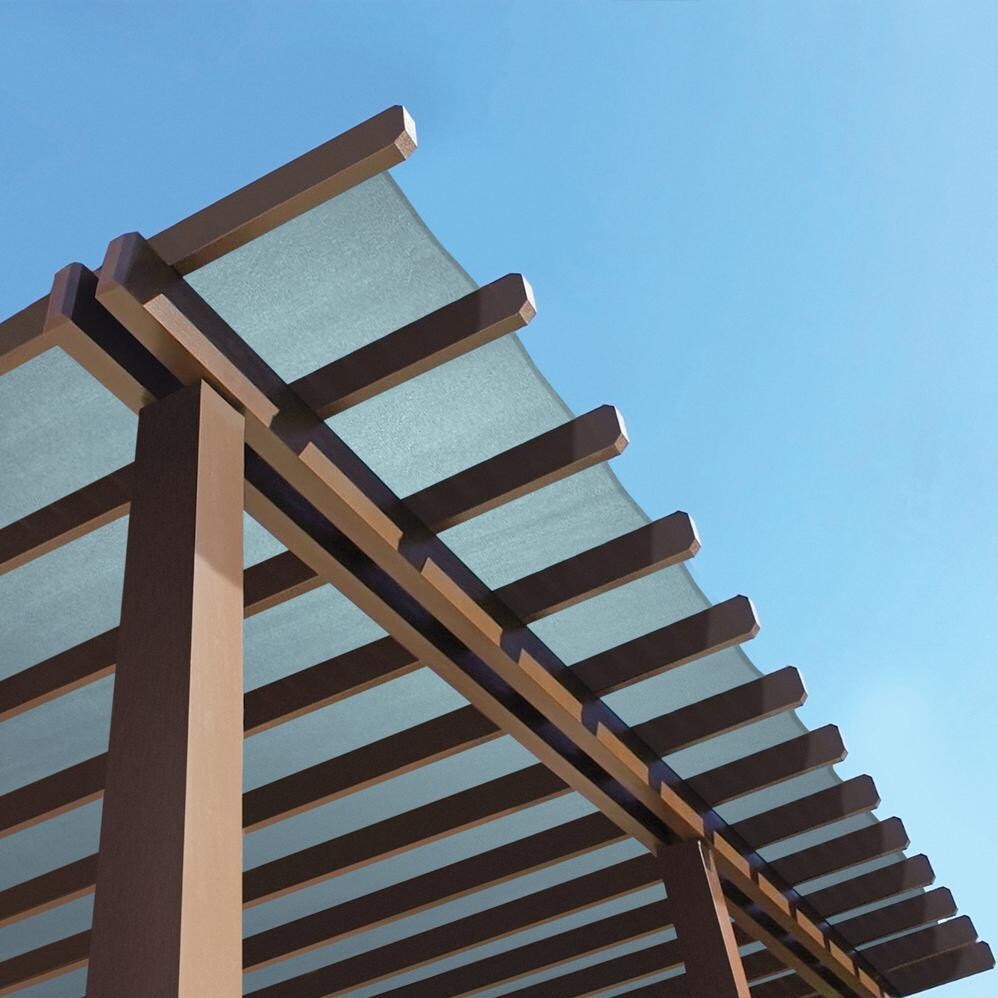 ShadeLogic Shade Cloth 6 Foot X 50 Foot - Sea Blue Pergola Shade thumbnail