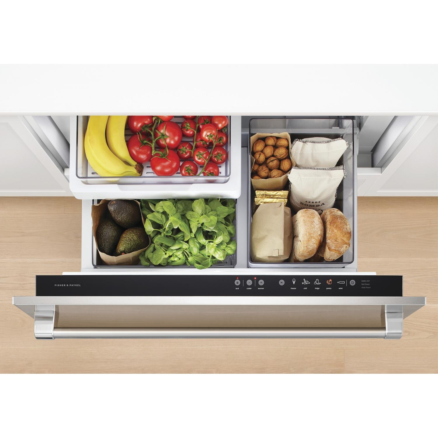 Fisher Paykel Professional CoolDrawe Refrigerator With Door Panel - Pantry Mode thumbnail