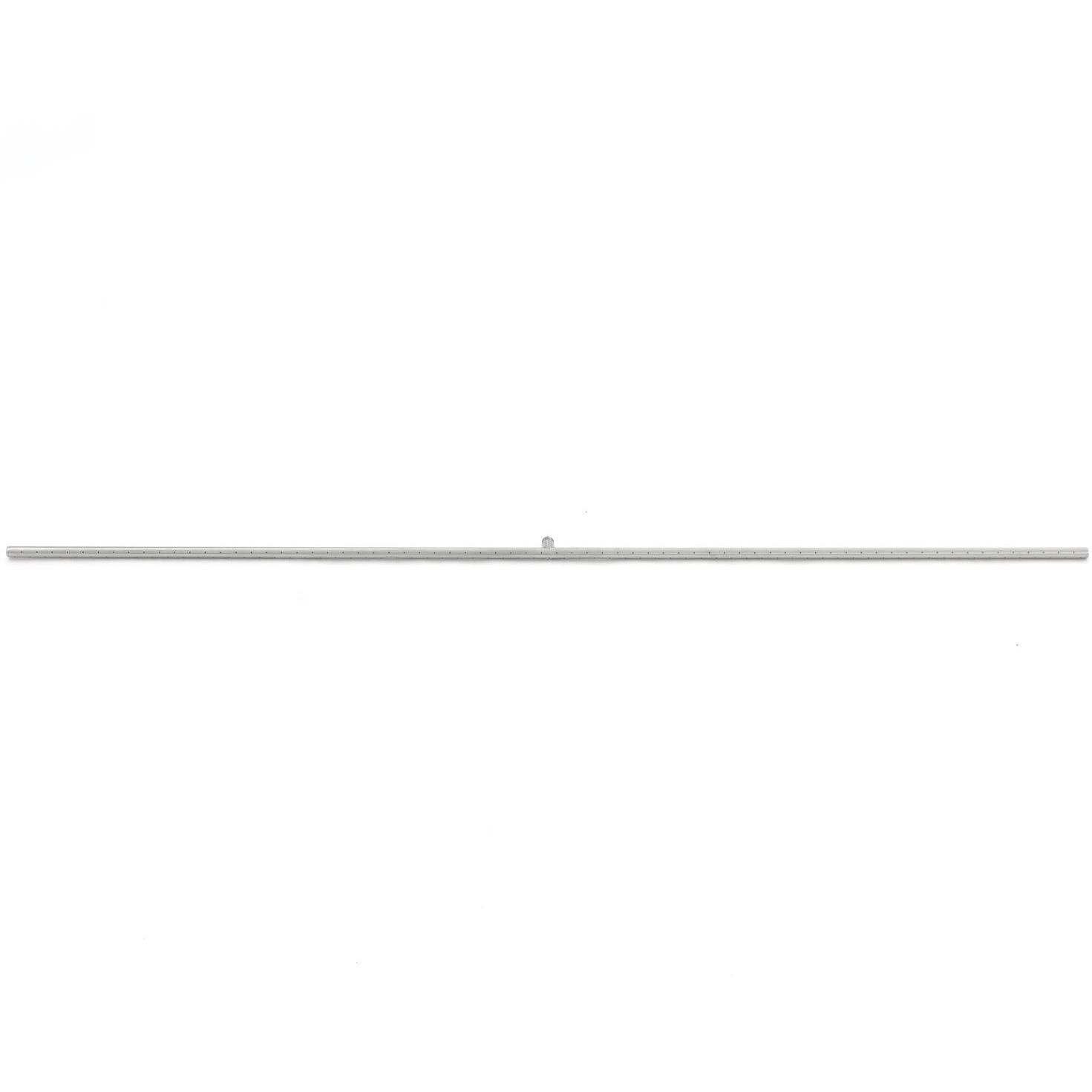  BBQGuys Signature Series 72-Inch Natural Gas T-Style Burner - Stainless Steel - Top View thumbnail