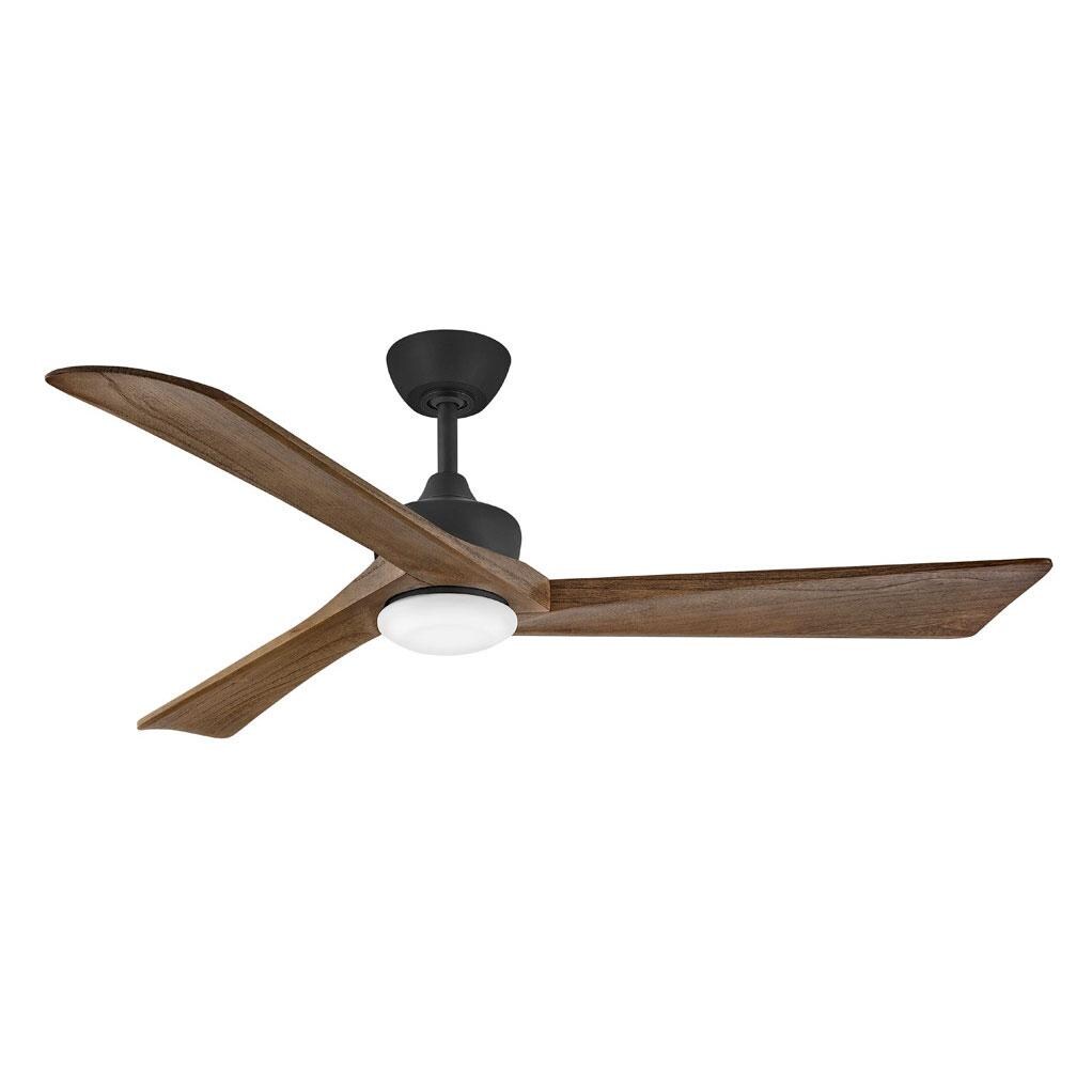 Hinkley Lighting 903660FMB-LDD Sculpt 60 Inch Indoor / Outdoor Ceiling Fan W/ LED Lighting - Matte Black thumbnail