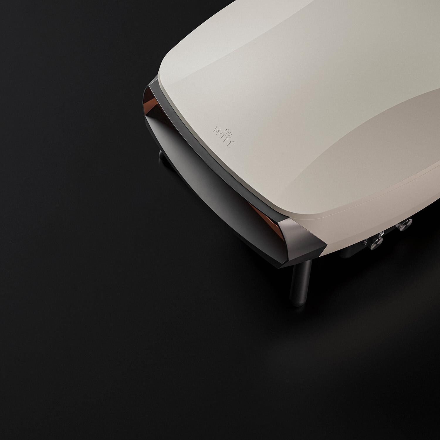 Witt 80650065 Etna Rotante Propane Pizza Oven - Matte Stone - Top - White Background thumbnail