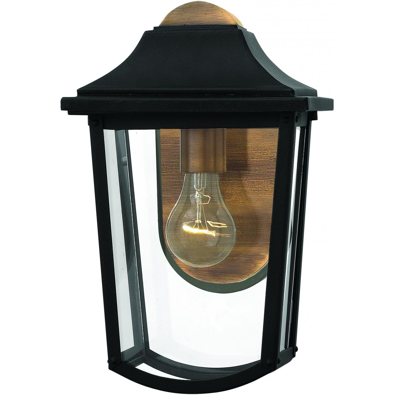 Hinkley Lighting Burton 1970BK 100W One Light Outdoor Wall Lantern - Black thumbnail