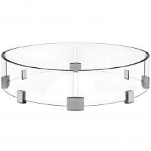 Napoleon Patioflame Glass Windscreen for Kensington Round - GPFCE-WNDSCRN