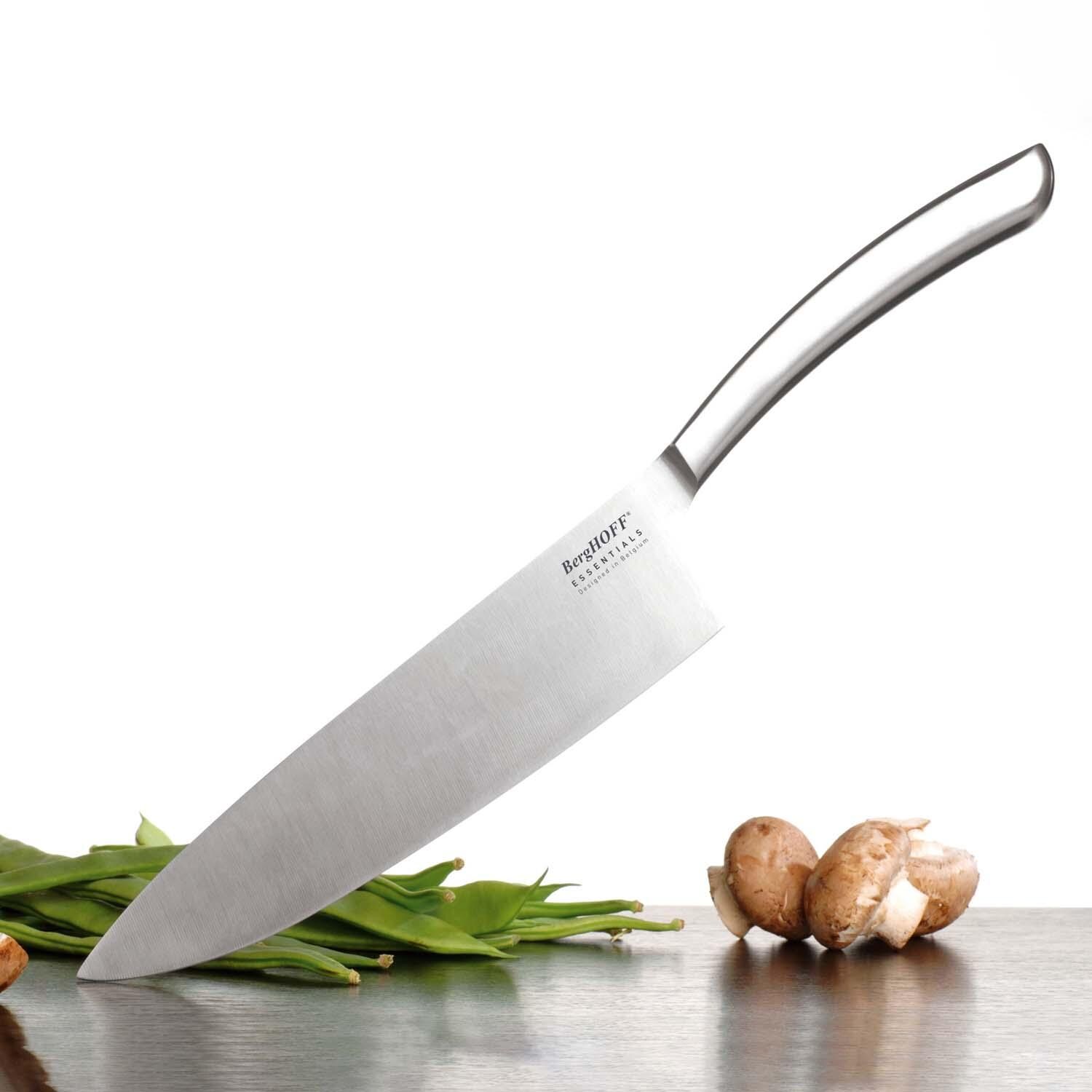 BergHOFF Concavo 9 Pc Cutlery Set w/ Wood Block & Sharpener thumbnail