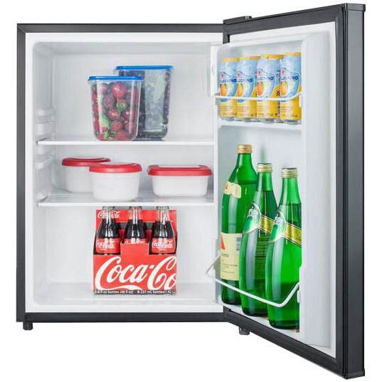 Summit 2.4 Cu. Ft. Compact Refrigerator - Black - Full thumbnail