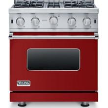 Viking Professional 30-Inch Open Burner Propane Gas Range - Apple Red - VGIC53014BARLP image