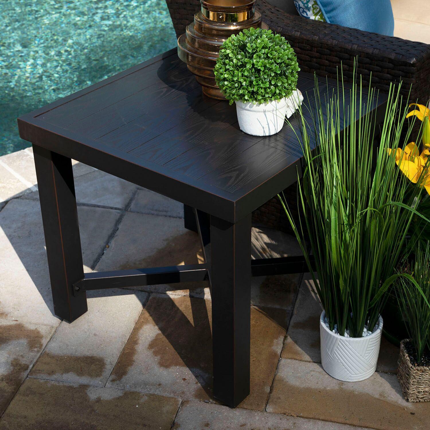 Birch 5 Piece Sectional Set by Canopy Home and Garden - Table Angled View thumbnail