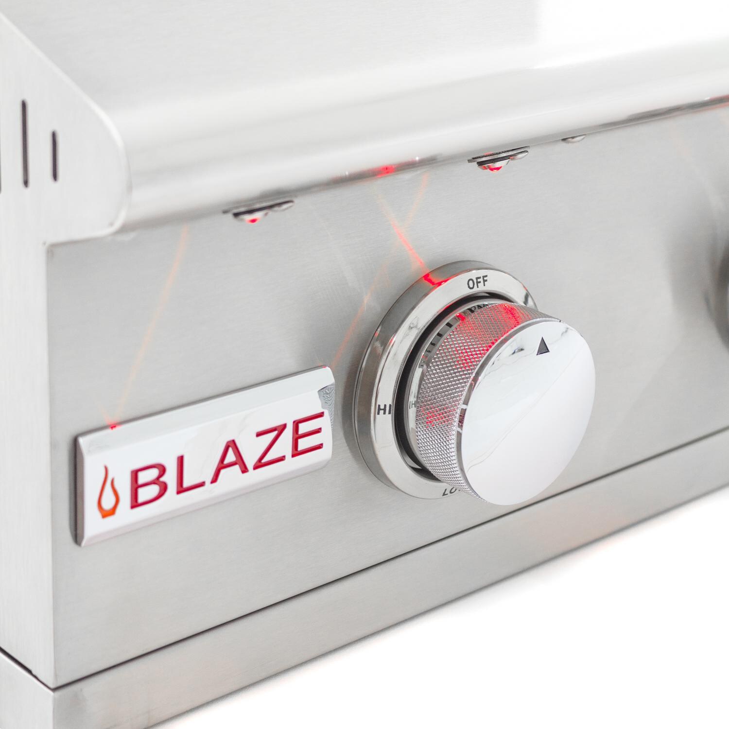 Blaze Limited Edition 32-Inch 4-Burner Freestanding Gas Grill With Rear Infrared Burner - Control Knob thumbnail