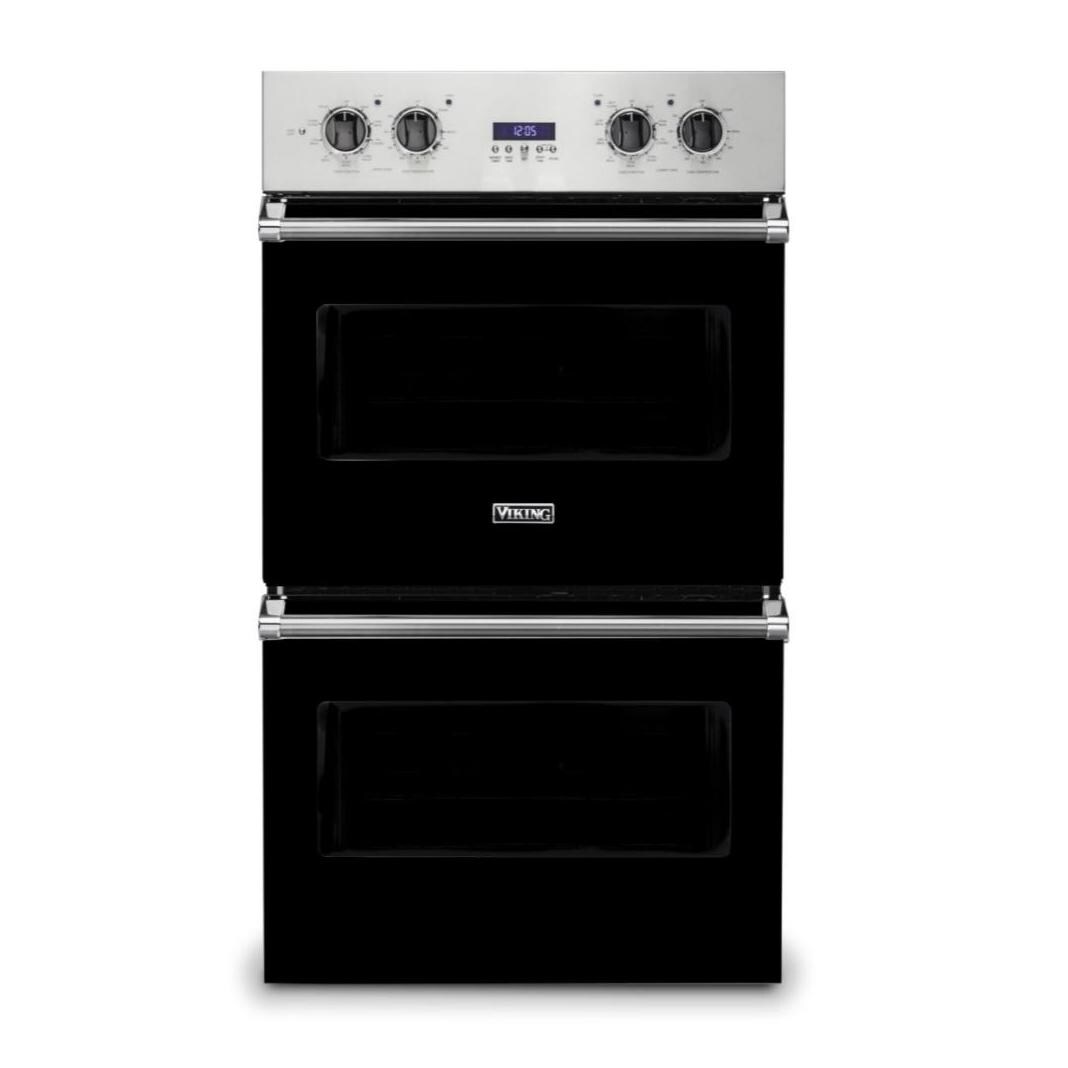 Viking Professional 5 Series 30-Inch Convection Electric Double Oven - Black - VDOE130BK thumbnail