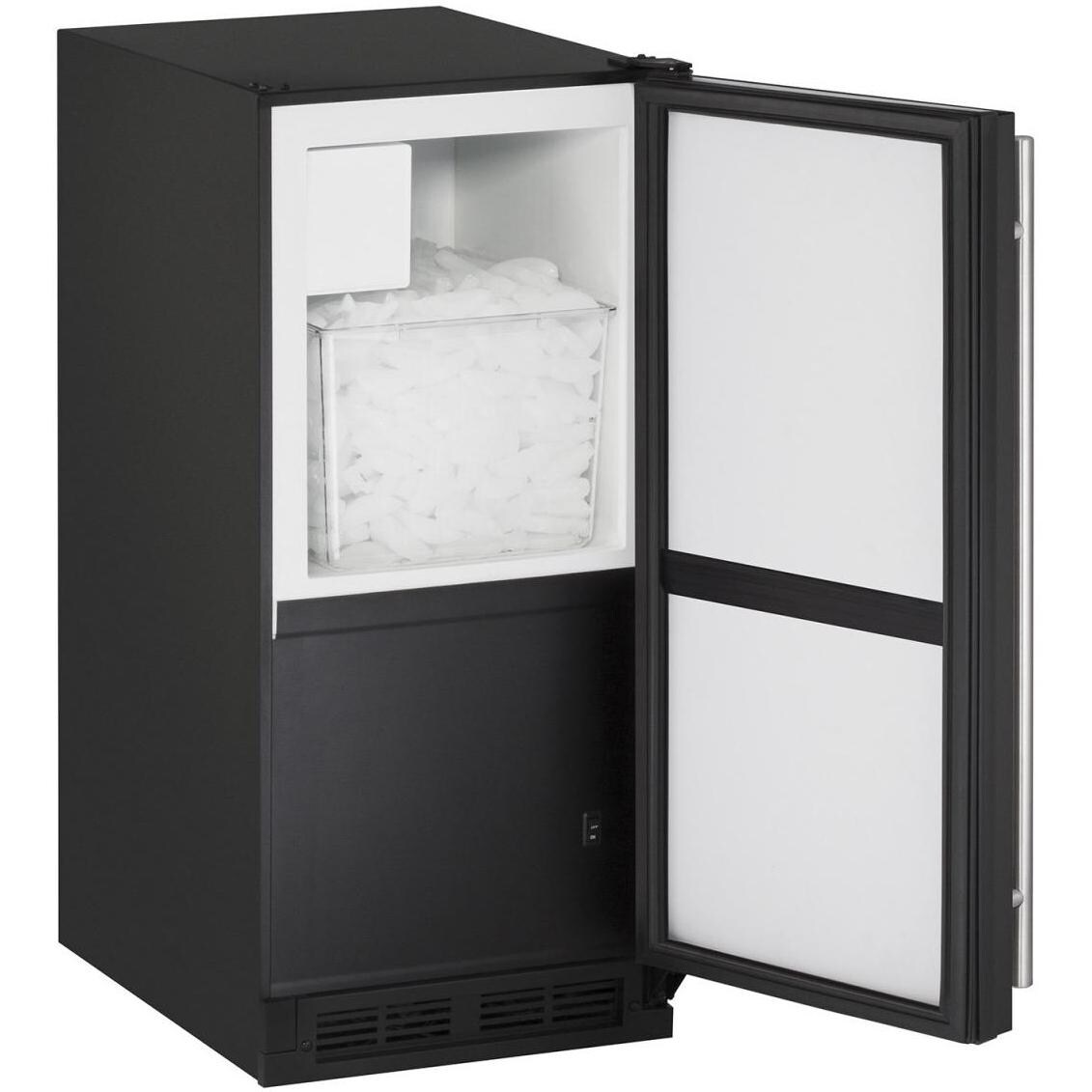 U-Line BI1215B Black Refrigerator: Interior View thumbnail
