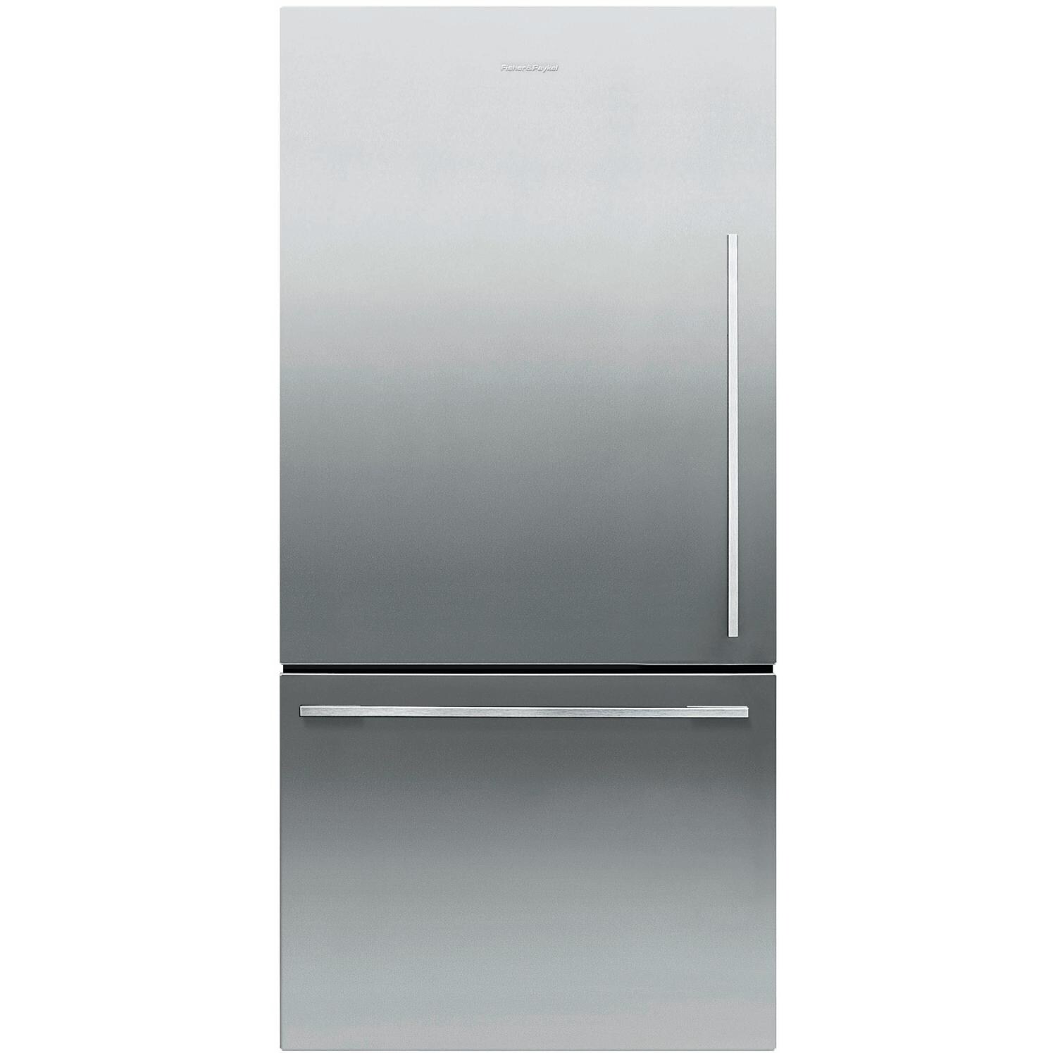 Fisher Paykel 17.1 Cu. Ft. Bottom Freezer Counter Depth Refrigerator W/ LH Flat Door - Stainless Steel - RF170WDLX5 thumbnail