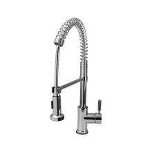 SIR Faucets Single Handle Spring-Spout Hot/Cold Faucet - Chrome image