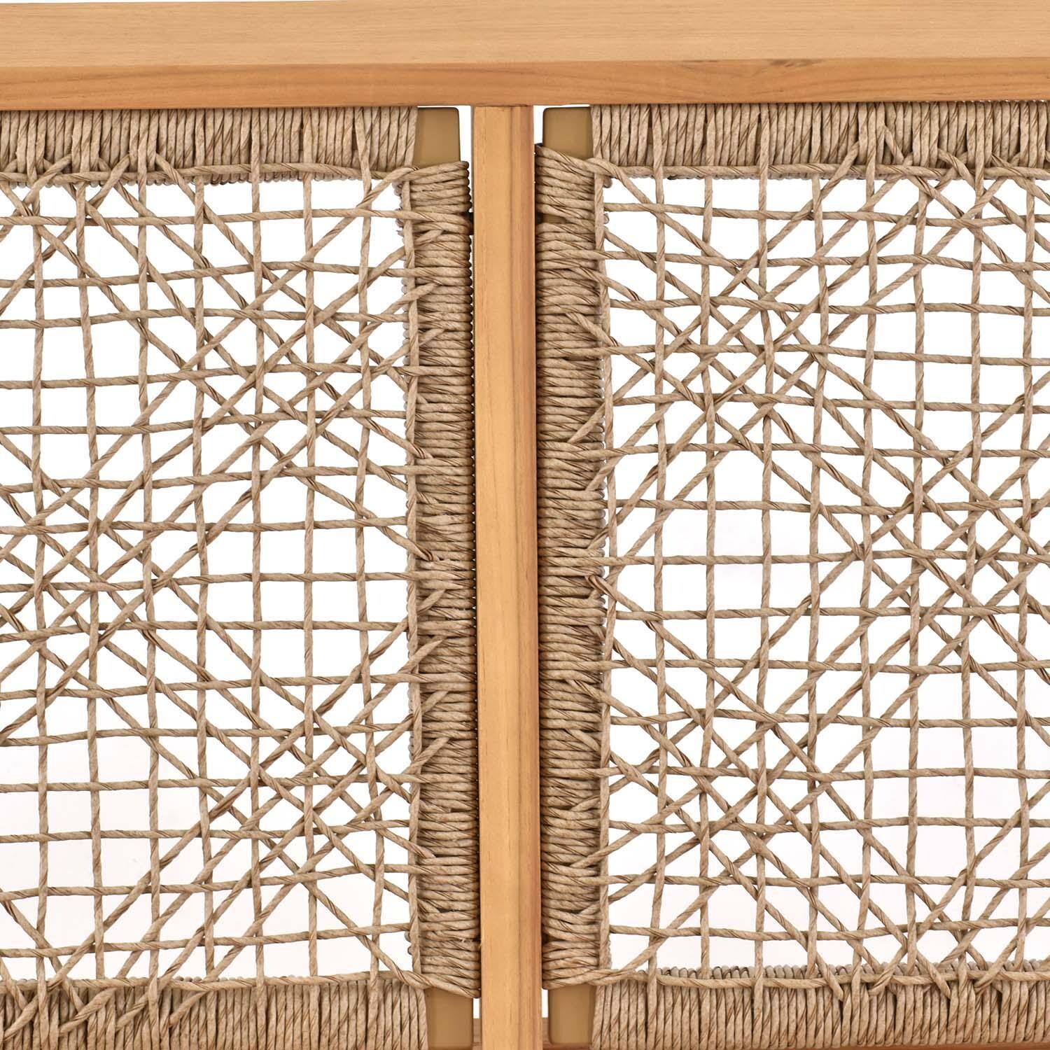 Willow Bay 4 Pc Set Teak Conversation Set By Lakeview Outdoor Designs - Frame - Detail thumbnail