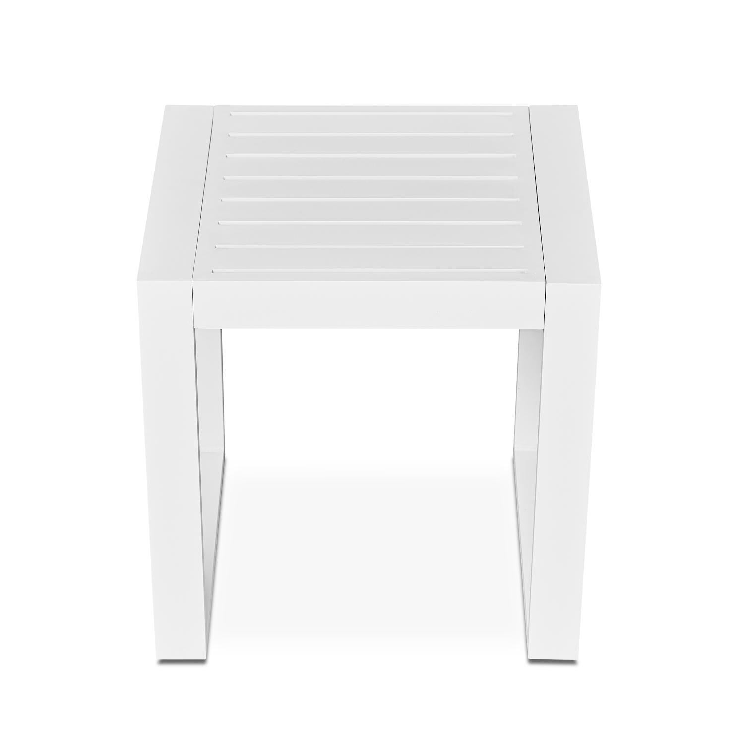 Lakeview Villa Flora White 2 Piece End Table Set - Table Top thumbnail