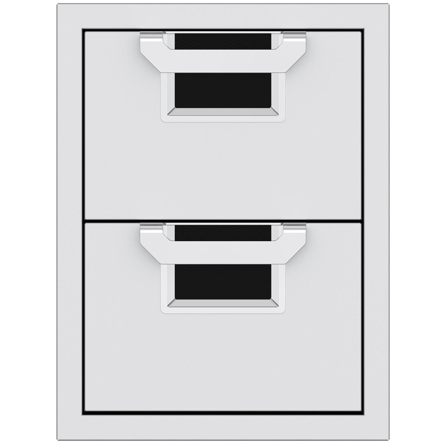Aspire By Hestan 16-Inch Double Storage Drawers - Stealth - AEDR16-BK thumbnail