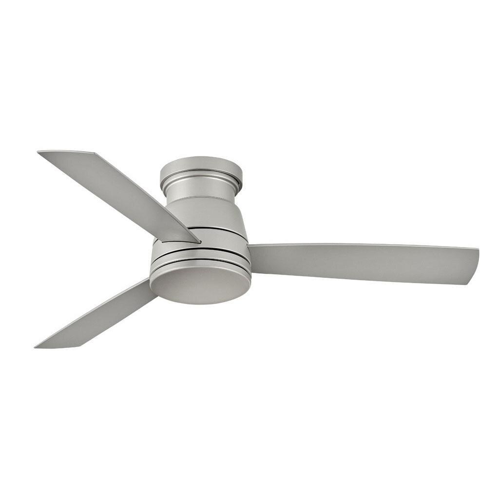 Hinkley Lighting 902752FBN-LWD Trey 52 Inch Ceiling Fan - Brushed Nickel - Shown Without Light Kit Installed thumbnail