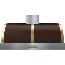 Tecnogas Superiore 48-Inch DECO Brown / Gold Under Cabinet Vent Hood - 600 CFM - HD481BT-MG image