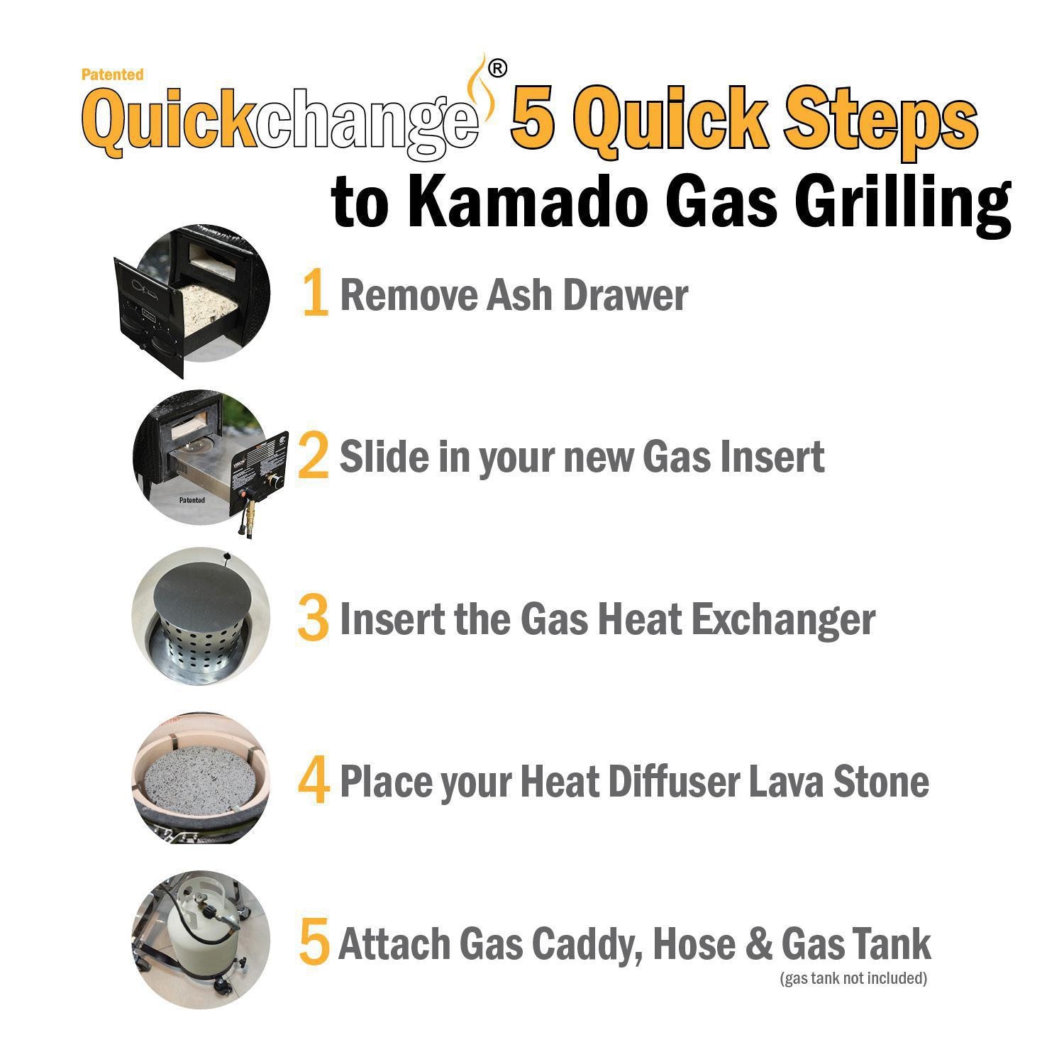Vision C-R4C1F1-H Professional C-Series Ceramic Kamado Grill - Red - Quickchange Instructions thumbnail