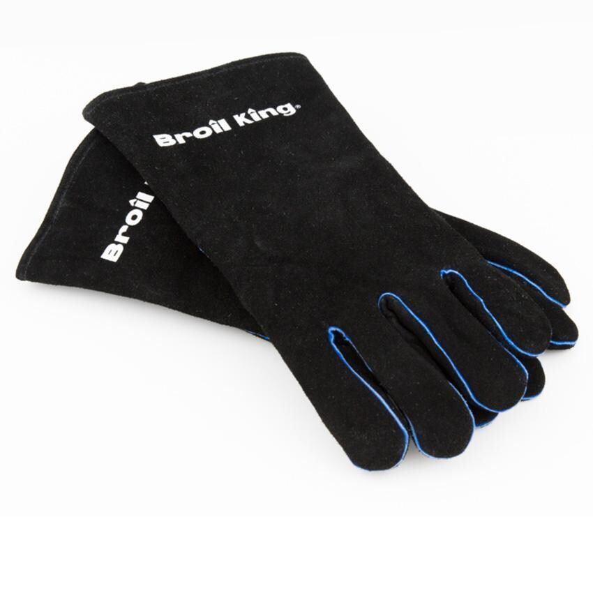 GrillPro Leather Gloves - 60528 - Gloves - White Background thumbnail