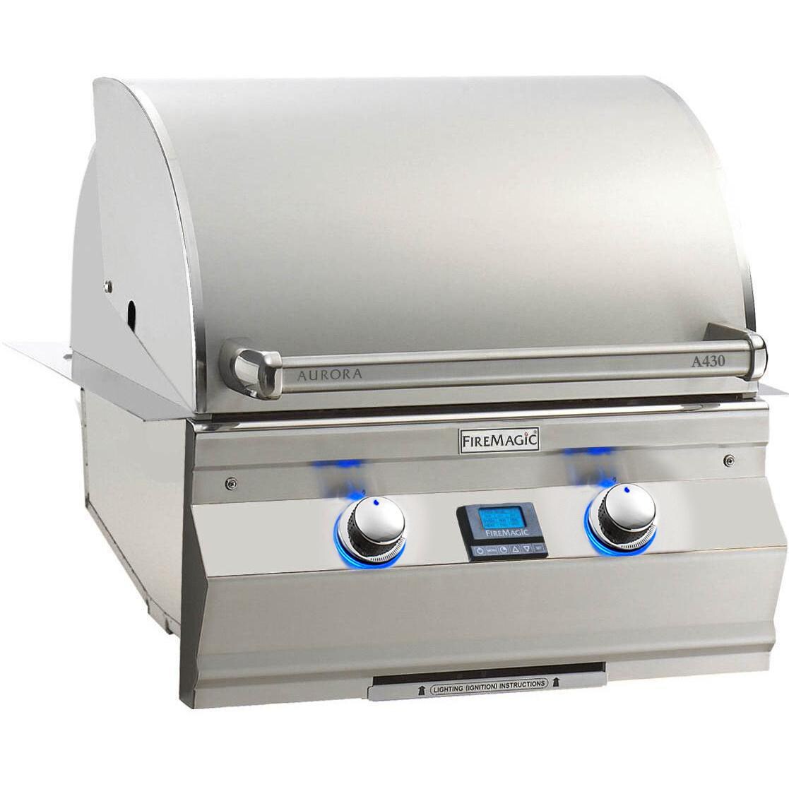 Fire Magic Aurora A430i 24-Inch Built-In Propane Gas Grill - A430i-5E1P