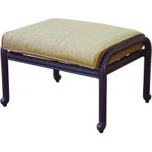 Darlee Santa Monica Cast Aluminum Patio Ottoman image