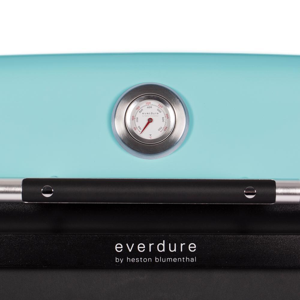 Everdure By Heston Blumenthal HBG3MUS FURNACE 52-Inch 3-Burner Propane Gas Grill With Stand - Mint - Thermostat thumbnail