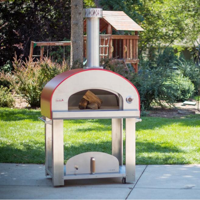 Bella Grande 36-Inch Pizza Oven On Cart - Out On The Patio thumbnail