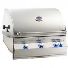 Fire Magic Aurora A660i 30-Inch Built-In Natural Gas Grill With One Infrared Burner, Rotisserie And Analog Thermometer - A660i-6LAN image
