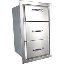 RCS Agape Series 15-Inch Paper Towel Holder & Double Drawer Combo - ATHC1 image