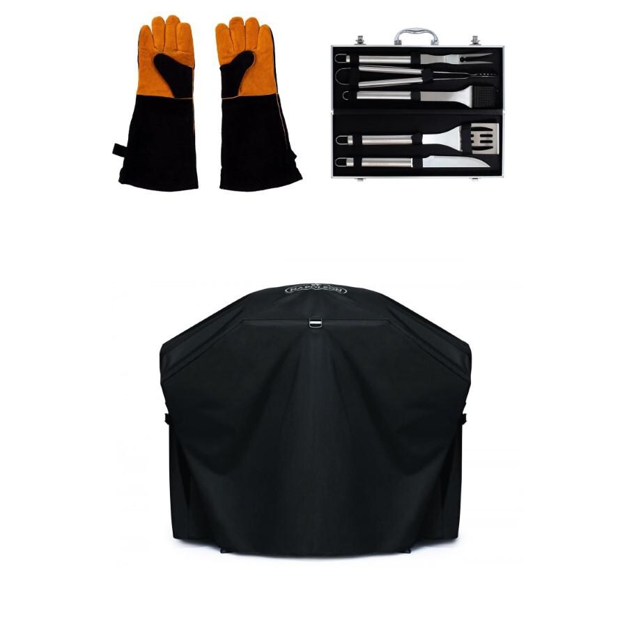 BBQGuys Exclusive Bundle for  TravelQ 285X With Scissor Cart Gas Grills