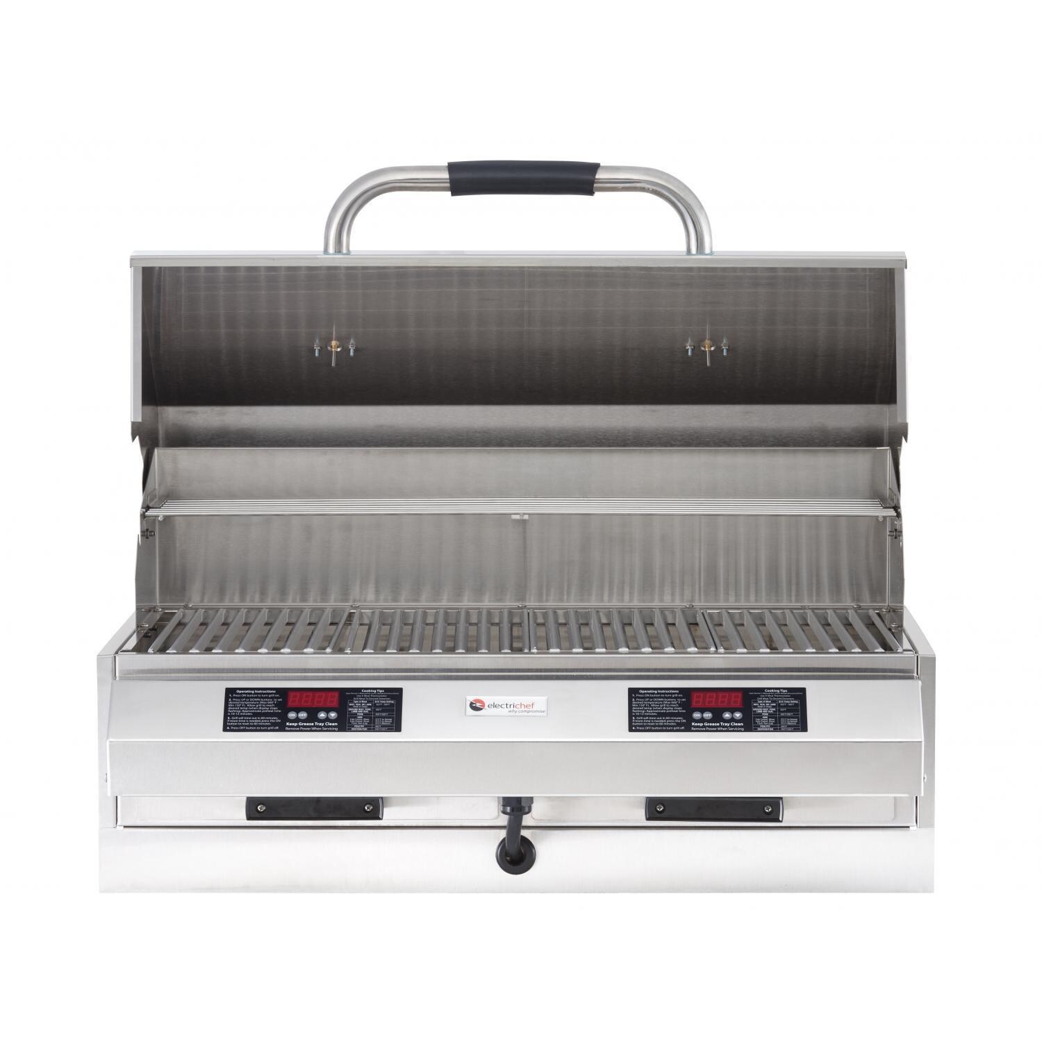 ElectricChef 4400-EC-448-I-D-32 4400 Series 32-in Built-In Electric Grill w/ Dual Temp. Control - Front View thumbnail